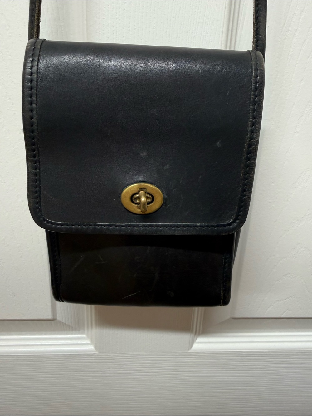 Vintage Coach Scooter Bag- As is condition read description